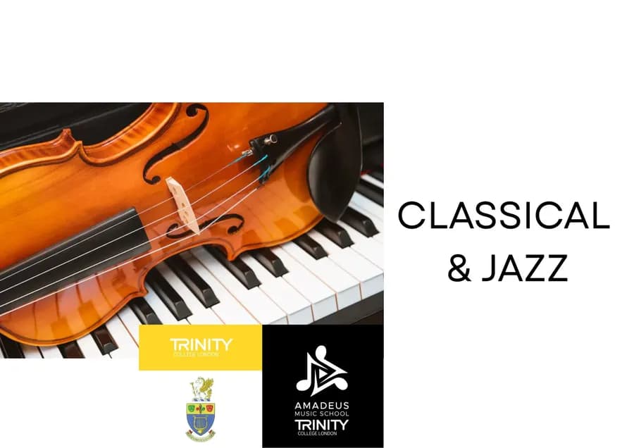 Corsi Classical & Jazz Trinity College London