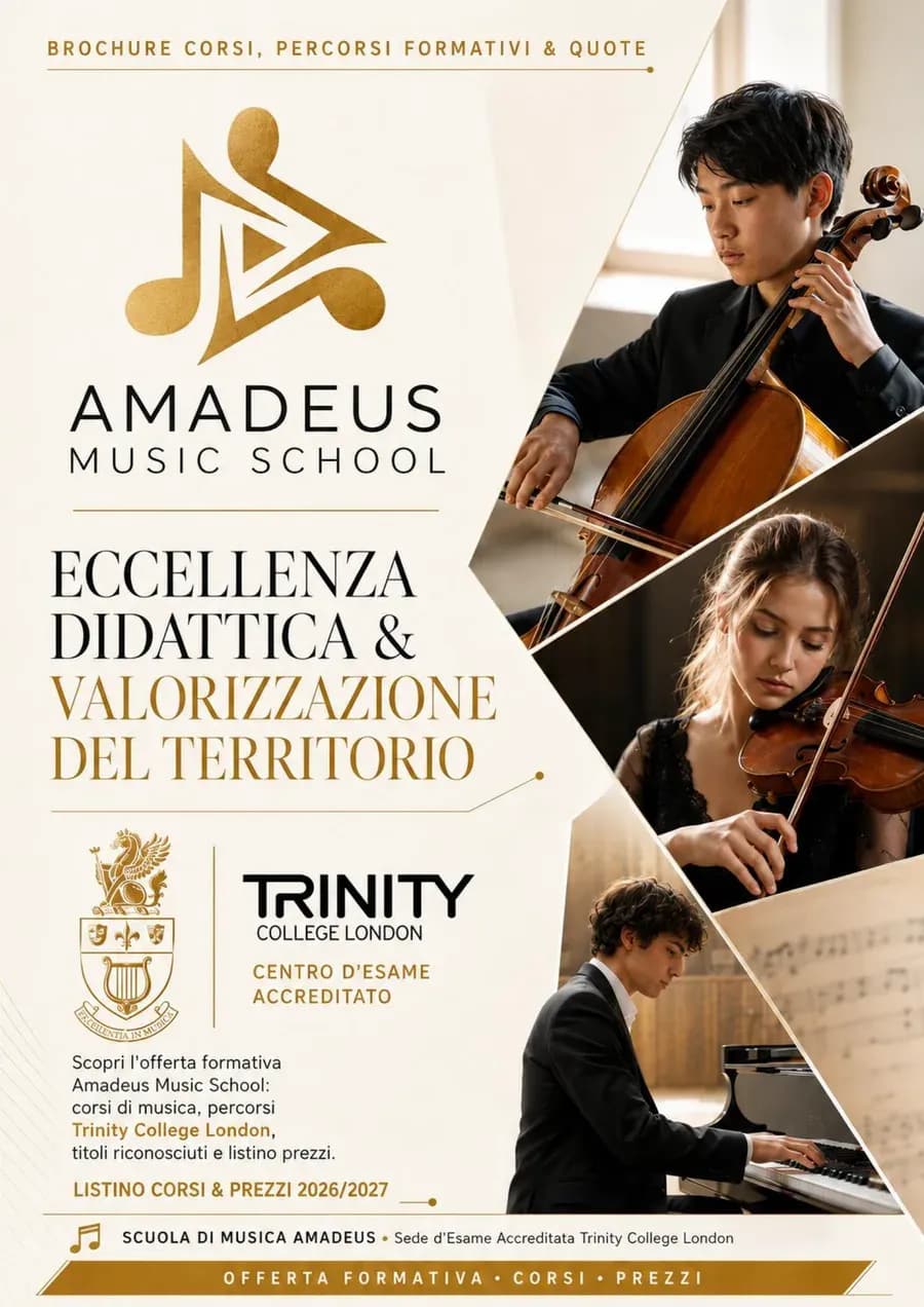 Copertina della brochure Classical & Jazz